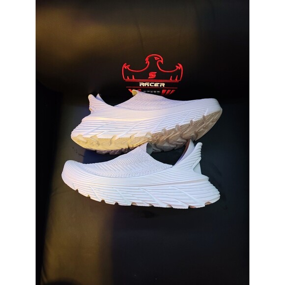 Hoka One U Restore TC Size W10 M9 Dune Oxford Tan Slip-On Shoes 1134532 main image 5